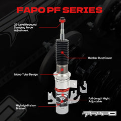 FAPO 32-Level Damping Front Coilover Compatible with 2006-2013 Holden Commodore VE / Calais / Caprice / Statesman & Pontiac G8